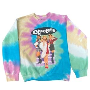 Clueless tie dye sweater